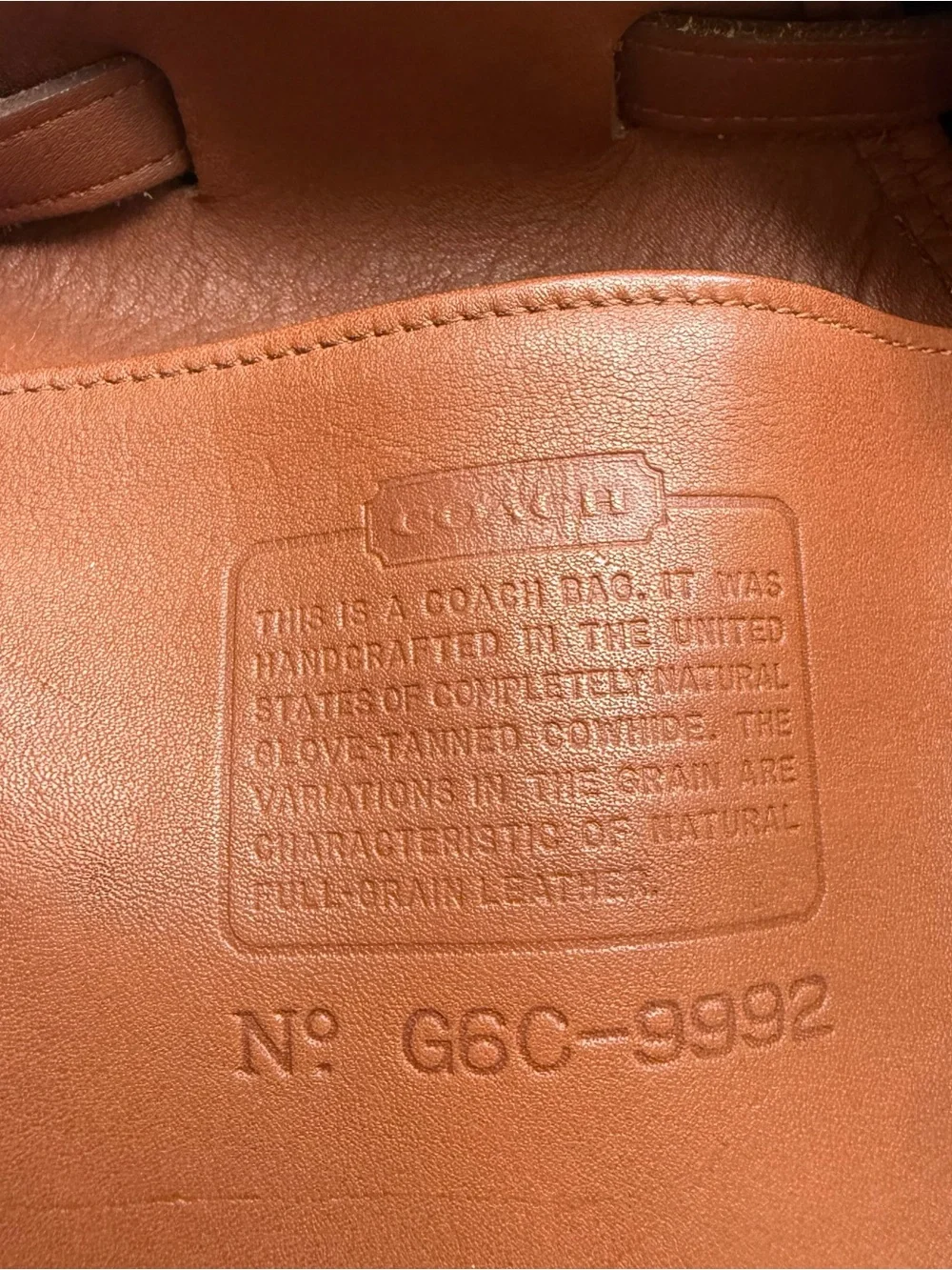 Coach vintage british